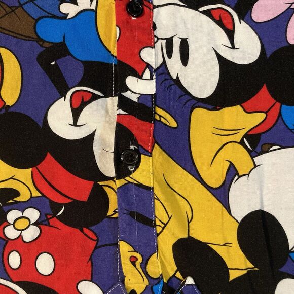 Disney The Sensational Six Tie-Front Girls Woven Button-Up Size XL - Picture 3 of 8